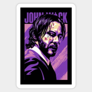 John Wick Actor Sticker